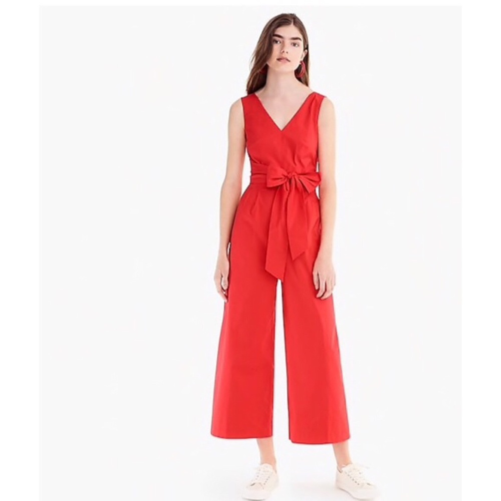 J. Crew Wrap Tie Jumpsuit
